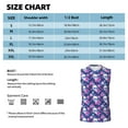 thumbnail image 4 of Daiia Skull Flower Printed Men's Tank Tops,Casual Soft Sleeveless Gym Muscle Shirts Bodybuilding Tee-3X-Large, 4 of 8