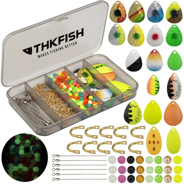 QualyQualy Fishing Lure Spinner Blades Colorado Blades Willow Blades Fishing Spinner Blades