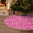 thumbnail image 5 of Sikiie Leopard Nativity Christmas Tree Skirt, Jesus Christian Winter Holiday Tree Mat Decoration(30-48IN)48", 5 of 6