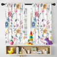 thumbnail image 5 of Blackout Kids Curtains,Pioneer Flower Floral Print Pattern Childrens Insulated Curtains Set Of 2,Bedroom Essentials,Toddler Room Decor 42"x54", 5 of 5