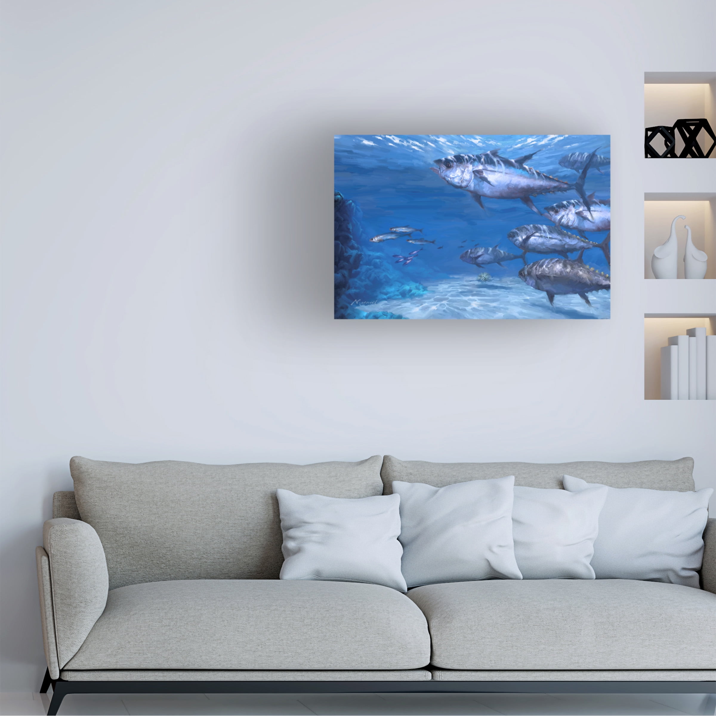 The Macneil Studio 'Tuna' Canvas Art