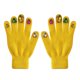 thumbnail image 1 of Guantes de uñas con diamantes de imitación para bricolaje, profesionales, mantienen el calor, engrosamiento, dedos completos, suaves, para manicura, amarillos, 1 of 12
