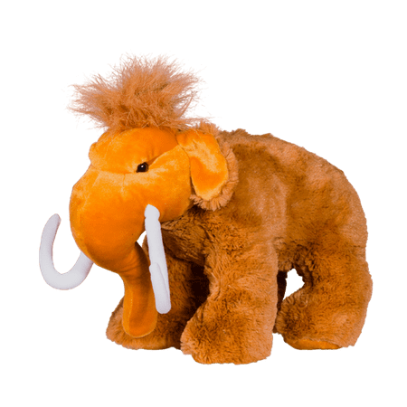 Mighty Mammoth Stuffed Animal 16 Inch Soft Woolly Prehistoric Plush Toy Ice Age Figure