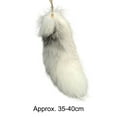 thumbnail image 5 of Lyqzj Huge Fluffy Faux Fur Fox Tail Keychain Therian Tail Fox Tail Keychain Bags Charm Keys Holder Keyring Keychain Pendant Cosplay Costume Handbag Accessory, 5 of 9