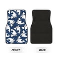 thumbnail image 2 of Naloa Shark Car Foot Mat Set of 4 Pieces - Universal Floor Liner Neoprene Full Set Floor Mats for Cars Trucks SUV, 2 of 7