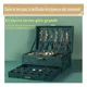 thumbnail image 4 of Joyero De 3 Niveles Para Collares Y Pulseras Verde, 4 of 6