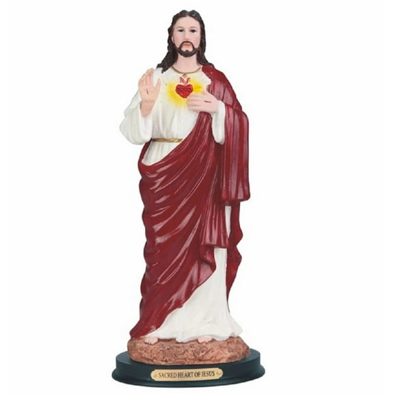 FC Design 12"H Sacred Heart of Jesus Statue Holy Figurine Religious Decoration