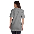 thumbnail image 3 of Inkmeso T-Shirt Basique en Coton à Col Rond pour Femmes Coupe Ample Décontractée Long pour Entraînement, 3 of 8