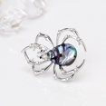 thumbnail image 4 of Personalized spider brooch, trendy versatile shell collection, personalized spider brooch accessories, 4 of 5