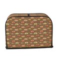 thumbnail image 2 of Daiia Armadillo Floral 1 Pattern 2 slice Toaster Cover, Toaster Appliance Dust-proof Cover For Kitchen Small Appliance Dust Cover and Fingerprint Protection, 2 of 7