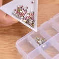 thumbnail image 3 of SHINYPASING 24Pcs Bead Triangle Tray for Crafting and Diy Projects White, 3 of 8