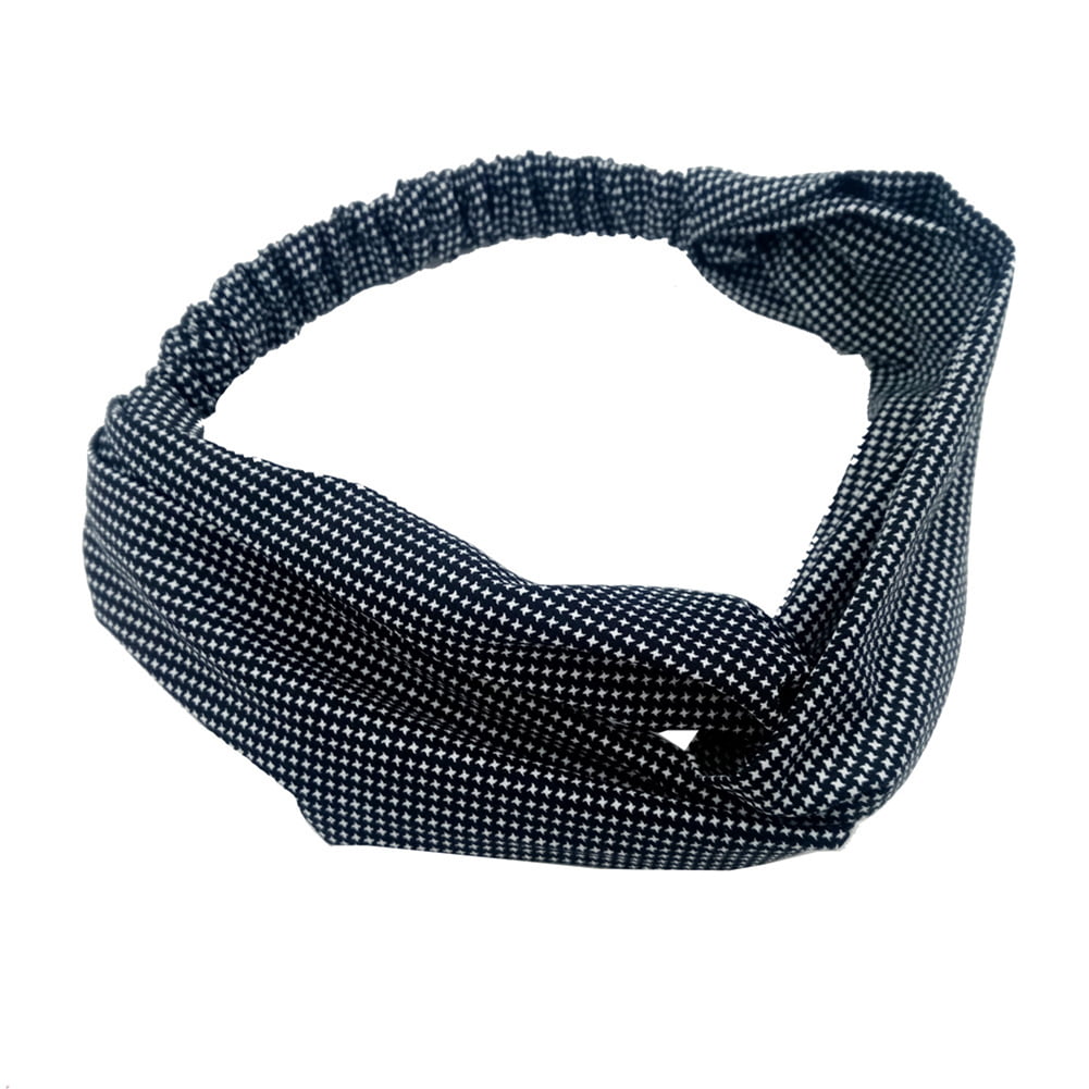 Details about   Cotton Blend Knot Headband Elastic Wrap Turban Hair Band Hairband Sports