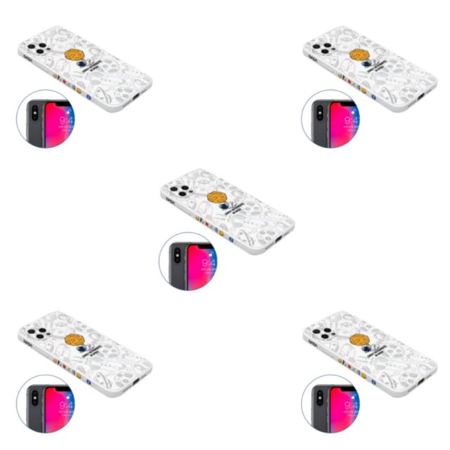 mmirethe 1/2/3/5 Mobile Phone Protective Case Drop Protective Heigh Lens Protection for X XS XR XS Max 5PCS