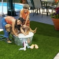 thumbnail image 5 of Home Floor Decorative Polyethylene Greenspace 6' X 9' Area Rug - Green, 5 of 7