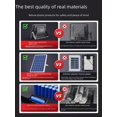 thumbnail image 2 of Luz solar para jardín exterior con carcasa de aluminio, automática, brillante, superbrillante, de alta potencia, para uso doméstico, iluminación impermeable, luz de carretera, 2 of 5