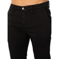 thumbnail image 5 of Replay Zeumar Hyperflex Slim Chinos, Black, 5 of 6