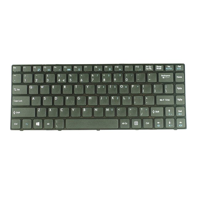 en Inglés . UU. para MSI CR420 CR430 CR460 X370 CX420 CX420MX X420 X460DX, Reempce El de Su Computadora Portátil Defectuoso, Yotijar Teclado de repuesto para computadora portátil