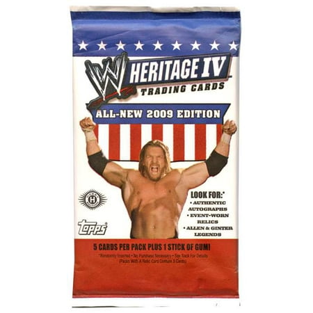 WWE Wrestling 2009 WWE Heritage IV Trading Card