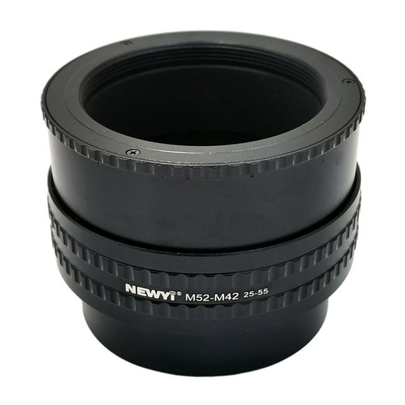 TISHITA Adaptateur Hélicoïdal de Mise au Point Réglable pour Objectif de Monture, 25-55 Mm