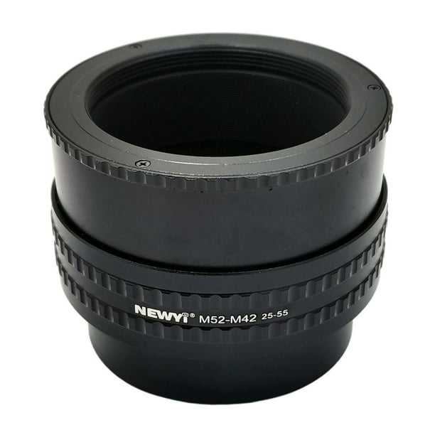 Adaptador helicoidal de enfoque Adaptador helicoidal de enfoque, ajustable para lentes de montura, 25-55 mm