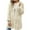 Beige, variant on cocolona Womens Winter Fuzzy Fleece Jackets Oversized Open Front Cardigan Sweaters Casual Solid Color Long Sleeve Hooded Coats