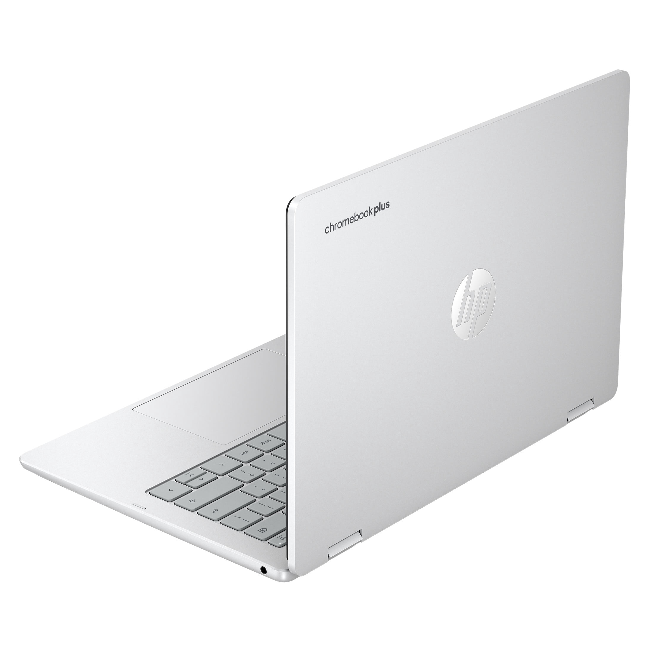 HP Chromebook x360 Plus 14 Laptop PC 2K Chrome OS Intel Core 3 8GB 256GB Glacier Silver with Gemini