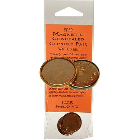 Lacis Magnet Concealed Closure Pair, .75"