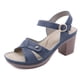 thumbnail image 3 of Sandalias de mujer de talla grande cómodas con tacón grueso y hebilla de metal estilo europeo y americano de verano, 3 of 5