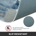 thumbnail image 2 of Kitchen Rugs and Mats Non Skid Washable Set of 2, Navy Blue Grey Abstract Kitchen Runner Rug, Painting Gray Vintage Retro Kitchen Floor Mat Under Sink Mat Throw Rug for Doormat, 2 of 6