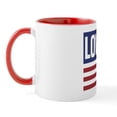 thumbnail image 2 of CafePress - Love America Mug - 11 oz Ceramic Mug - Novelty Coffee Tea Cup, 2 of 6