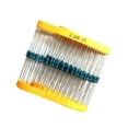 thumbnail image 1 of koolsoo 2X 100pcs 1/4W 0.25W ±1% Metal Film Resistor Classify Kit RoHS High Temperature, 1 of 8