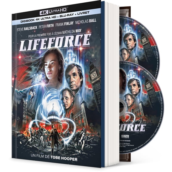 Lifeforce (l'étoile du mal) 4k ultra hd (4K Ultra HD) Mathilda May Steve Railsback Tobe Hooper