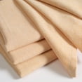 thumbnail image 4 of Native Fab Chambray Fabric Dinner Cloth Napkin Reusable Cotton 17"x17" Set of 4 - Mustard Yellow, 4 of 6