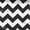 Black, variant on Chevron 1" Turquoise and White Poly Cotton 60 Inch Wide Fabric By the Yard