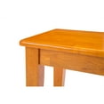 thumbnail image 4 of Boraam 36136 Shaker Dining Bench - Oak Finish, 4 of 7