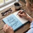 thumbnail image 5 of SugarBloom 66-Page Bible Study Guide & Devotional Journal: Women's 66-Page Yearlong Plan - Daily Scripture Quotes, Prayer Reflections to Strengthen Faith - Christian Gift ,Blue, 5 of 8