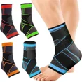 thumbnail image 2 of Support de Cheville Réglable, Attelle de Compression pour Course, Basketball, Soccer, Sports Extérieurs, Gym, Bandage de Cheville, 2 of 5