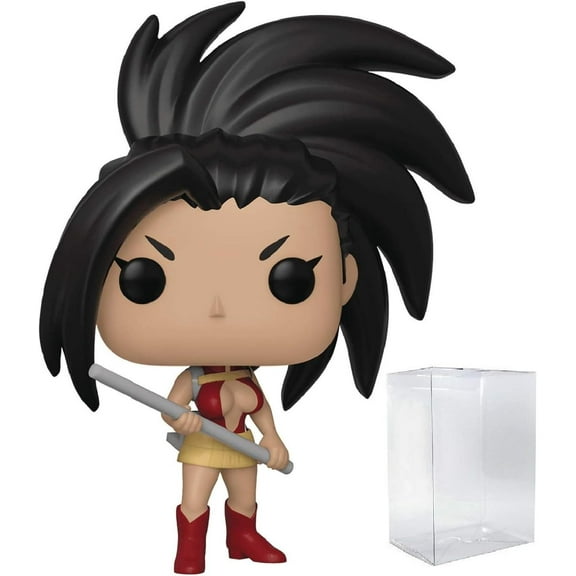 Funko POP My Hero Academia - Momo Yaoyorozu Pop! Vinyl Figure (Bundled with Compatible Pop Box Protector Case), Multicolor, 3.75 inches