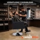 thumbnail image 5 of Silla de Barberia Cuadrada Sillon para Estetica Cómodo Reclinable Giratorio Hidraulico Silla Barbero Peluquería Estilista Estética Barber de 61 * 91 * 88 Negra, 5 of 7