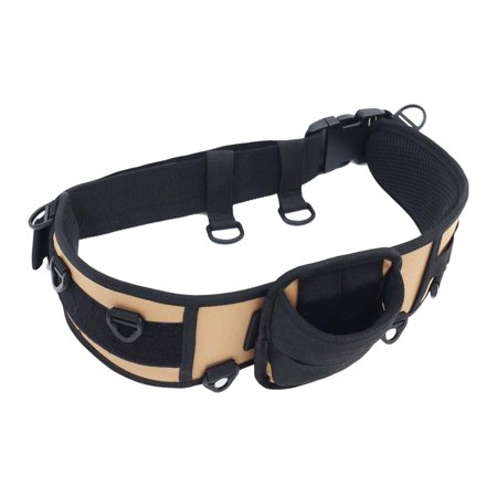 Fishing Waist Belt Rod Holder Adjustable Support Polyester Material for Outdoor Fishermen Anglers Women Men