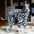 thumbnail image 2 of UOSIA Winter Dog Onesie for Italian Greyhound,Warm Fleece Full Body Whippet Dog Jumpsuit Pajamas, 2 of 7