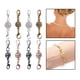 thumbnail image 5 of Lote de 8 conectores de cierre de langosta magnéticos de bola de acero inoxidable para pulseras DIY. 46 mm, 5 of 9