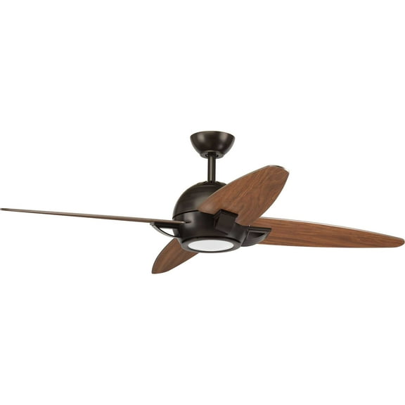 Progress Lighting Soar 54 Soar 54" 4 Blade Integrated Led Indoor Ceiling Fan - Bronze