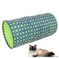 thumbnail image 1 of Foldable Polyester Pet Cat Playing Tunnel Indoor Outdoor Training Toy for Pets Kitten, 1 of 11