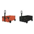 thumbnail image 1 of (2-Pack) Rinsvye Foldable Folding indoor and Small Airtight Containers Outdoor Multipurpose Yard Garden Travel Condiment Containers Cart Can Be Used Storage Baskets for Pantry for Camping and Picnic, 1 of 9