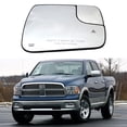 thumbnail image 3 of Miulika Driver Side Exterior Mirror Glass 68079363AA Side View Replacement Mirror Towing Right Side, 3 of 9
