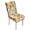 Floral White Yellow, variant on TSOVTHRID Rose Flower Fruit Print Dining Chair Slipcovers Stretch Removable Upholstered Quilted Seat Cushion Covers with Elastic Band for Kitchen Dining Room, Set of 1