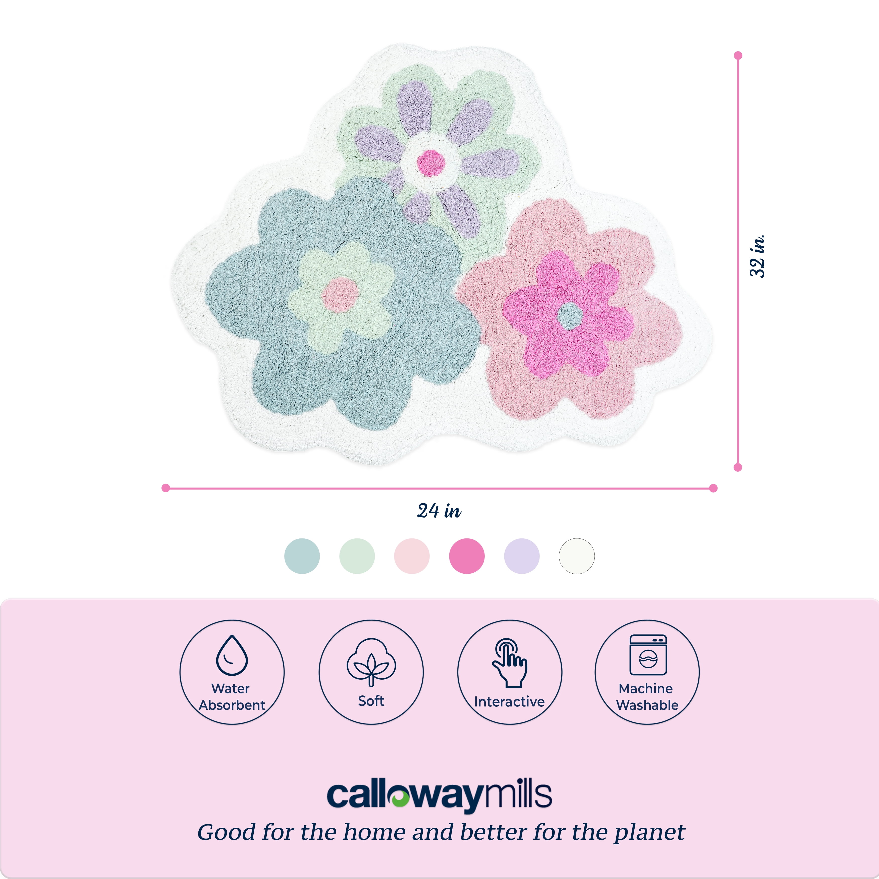 Calloway Mills 114382432 Flower Trio 24” x 32”
