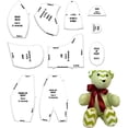 thumbnail image 2 of LAICAIW Memory Bear Template Ruler Set, Memory Bear Sewing Set, DIY Acrylic Templates, Memory Bear Sewing Pattern Kit, Handmade Memory Bear Template Sewing Pattern Set-With Accessories And Instructi, 2 of 7