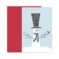 thumbnail image 2 of Masterpiece Studios Top Hat Snowman Holiday Set of 18 Boxed Cards, 2 of 5